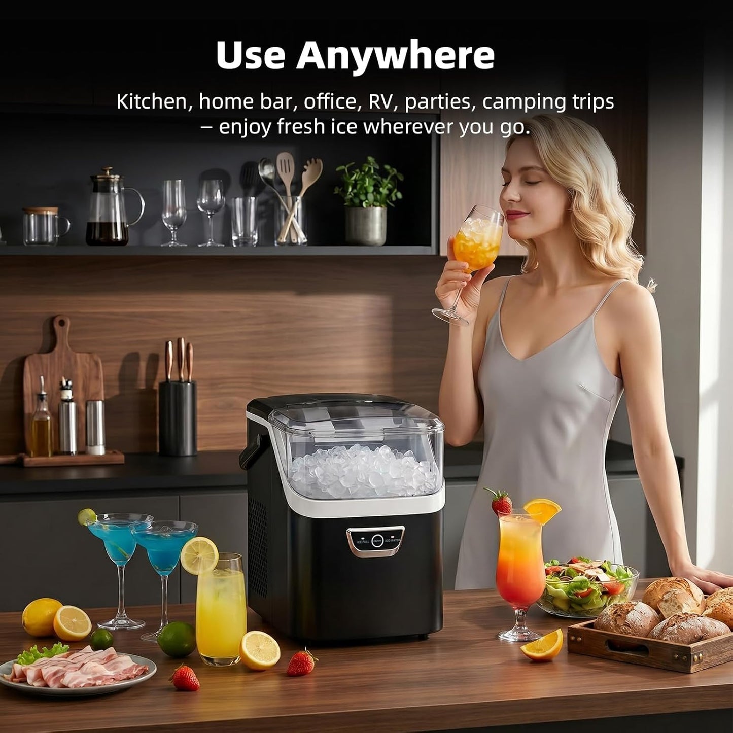 35Lbs/24H Nugget Ice Maker Countertop IM11002