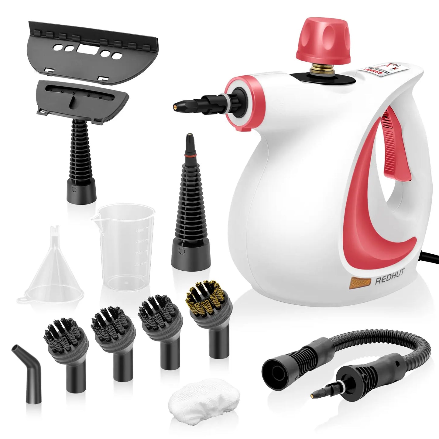 12-in-1 Handheld Steam Cleaner – Powerful Chemical-Free Multi-Surface Steamer for Kitchen, Appliances, Car & Home Cleaning