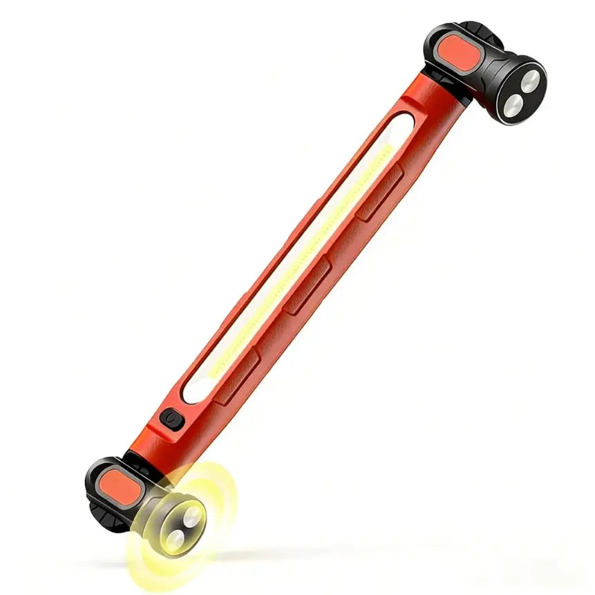 3000LM Rechargeable Under Hood Work Light, Magnetic LED Light Bar for Mechanics
