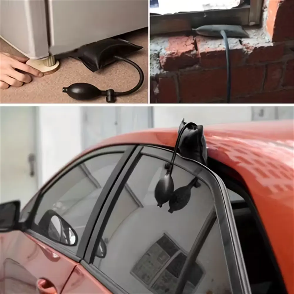 25PCS Auto Unlock Tool Kit with Air Wedge Pump, Long Reach Grabber & Car Door Repair Tools