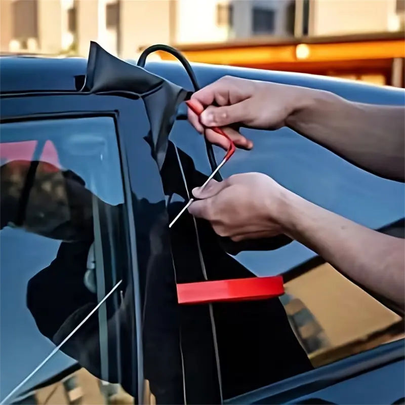25PCS Auto Unlock Tool Kit with Air Wedge Pump, Long Reach Grabber & Car Door Repair Tools
