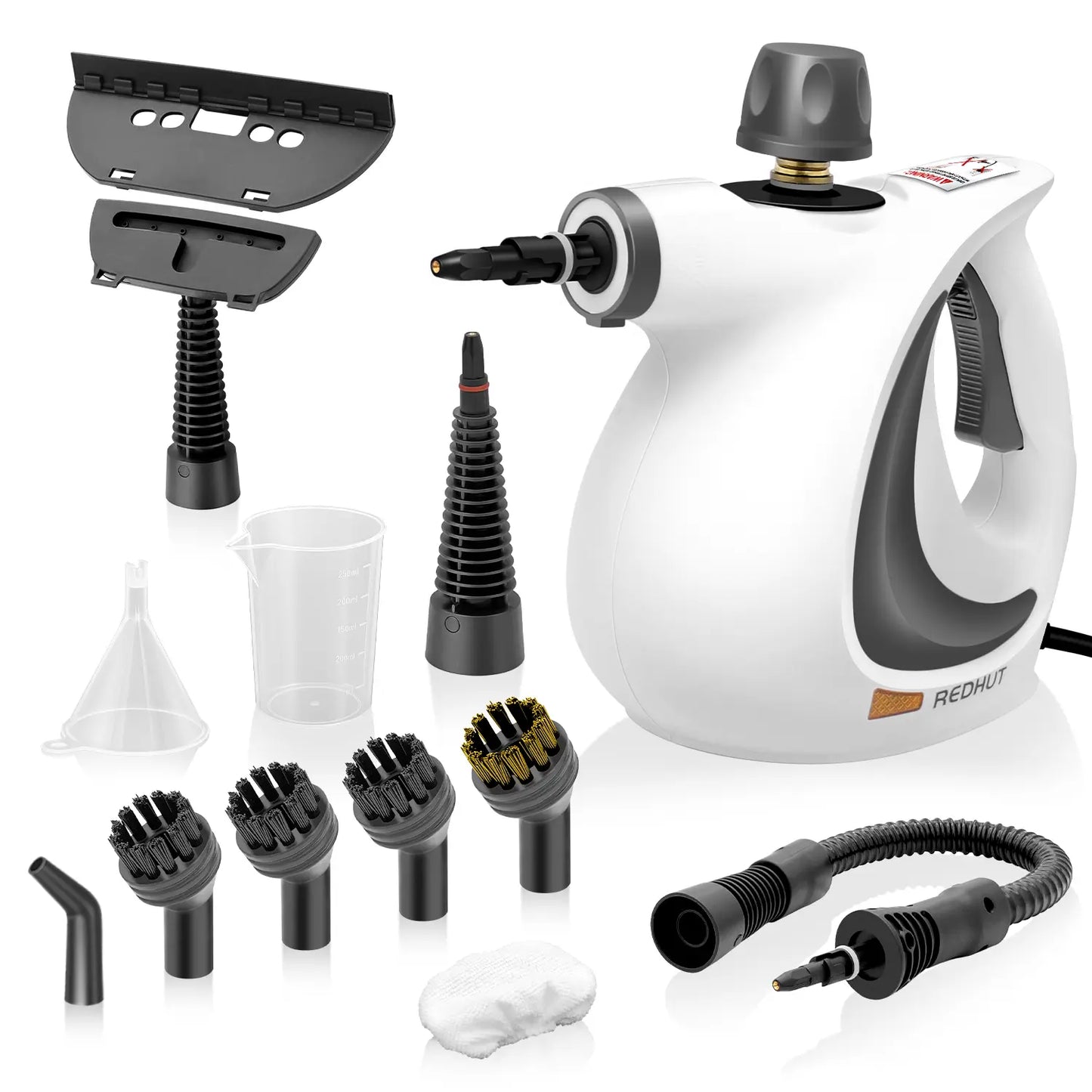 12-in-1 Handheld Steam Cleaner – Powerful Chemical-Free Multi-Surface Steamer for Kitchen, Appliances, Car & Home Cleaning