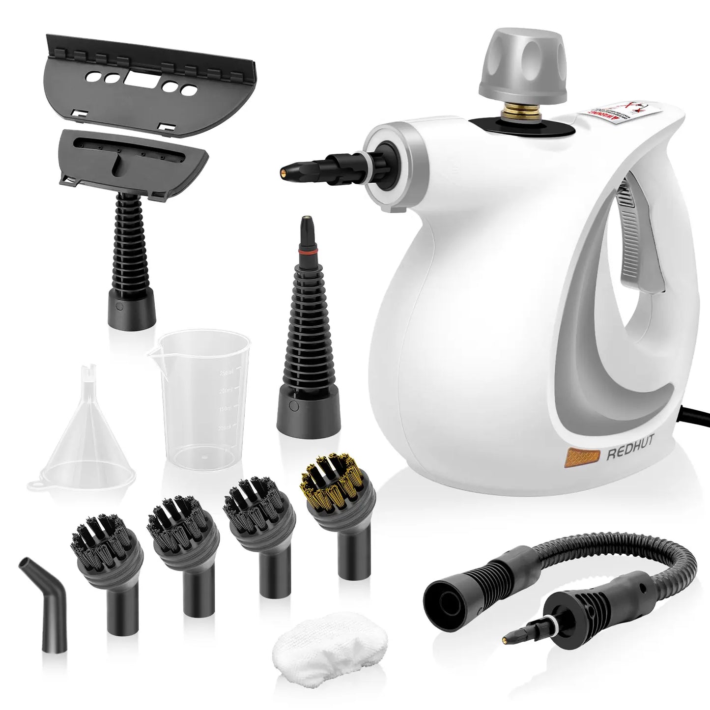 12-in-1 Handheld Steam Cleaner – Powerful Chemical-Free Multi-Surface Steamer for Kitchen, Appliances, Car & Home Cleaning