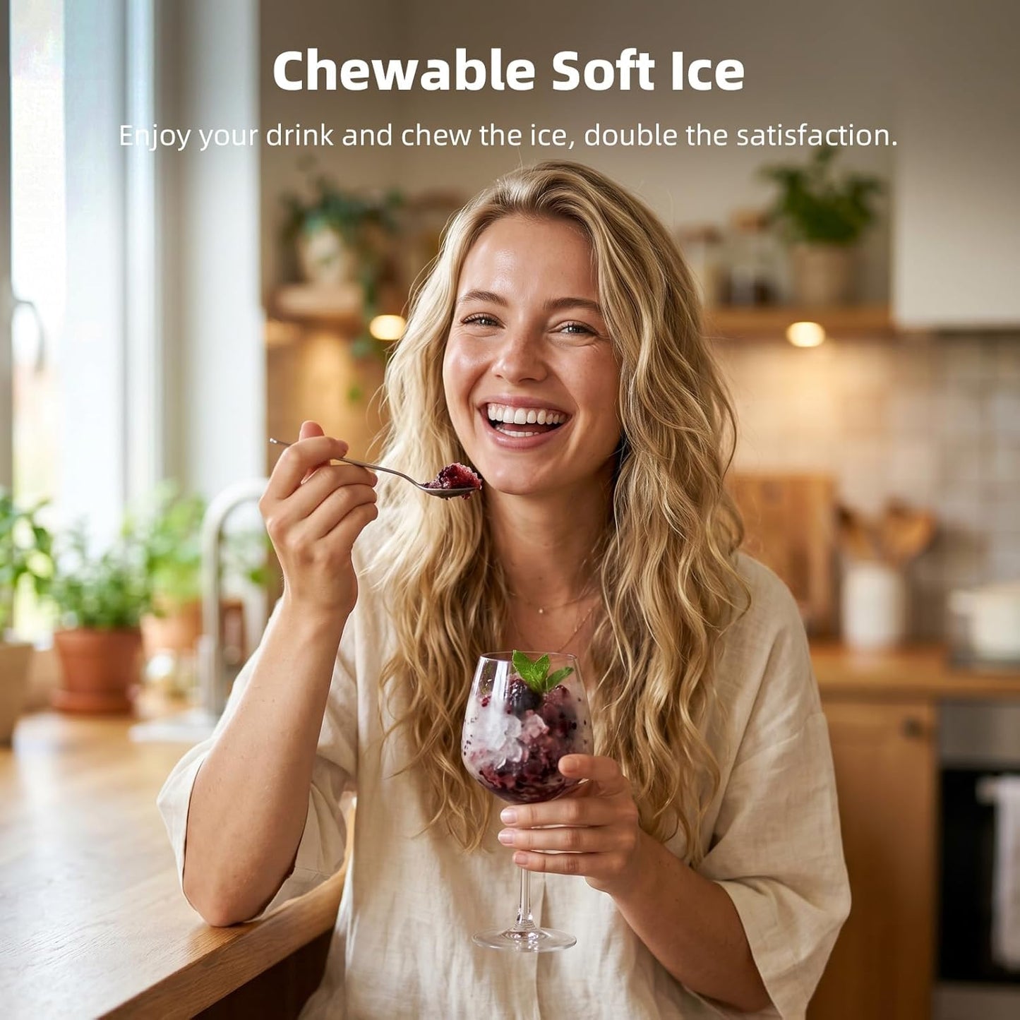 35Lbs/24H Nugget Ice Maker Countertop IM11002