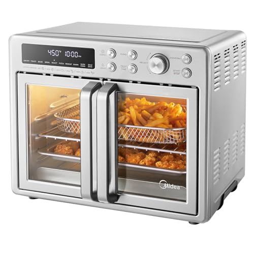Air Fryer Toaster Oven Combo 26.4 QT 10-in-1