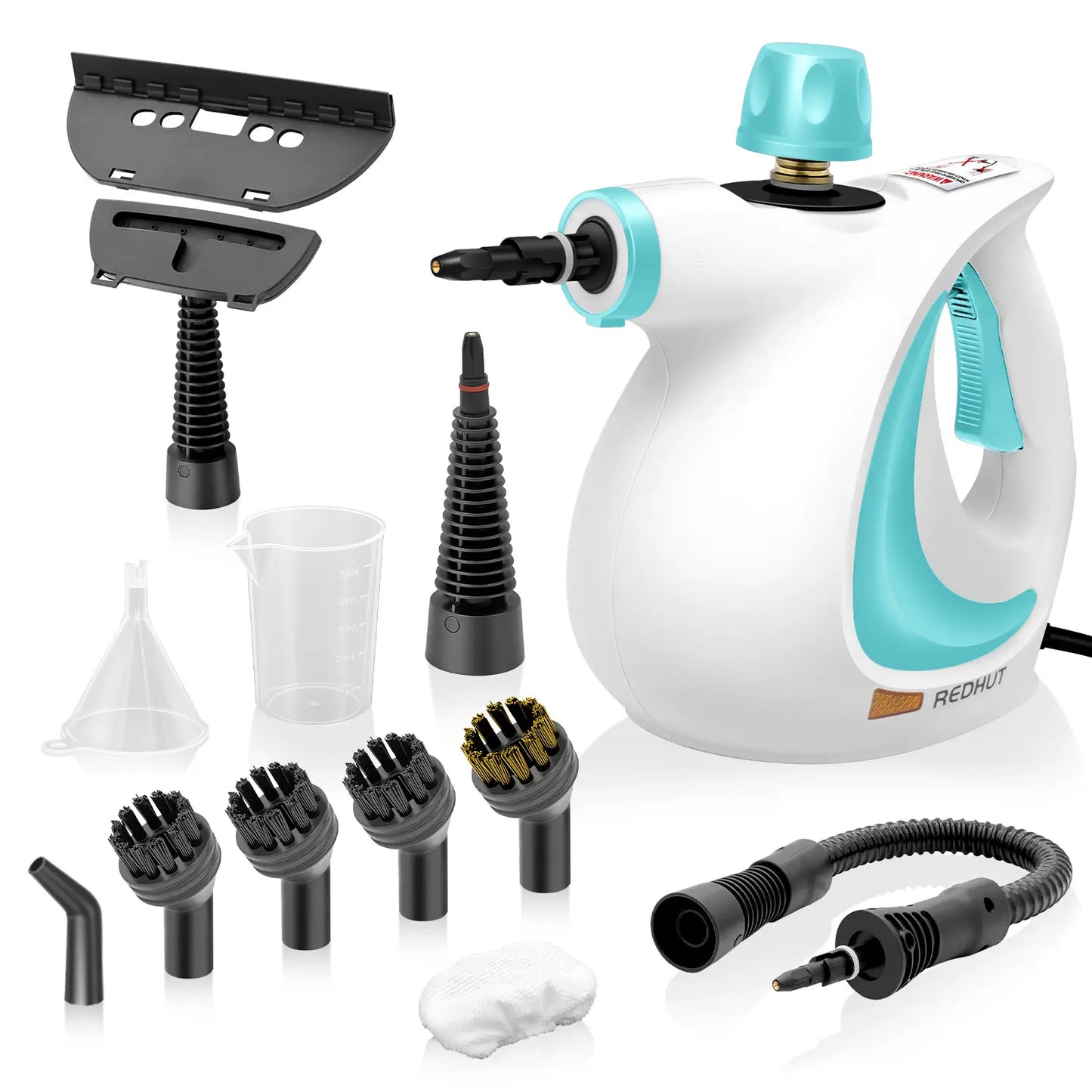 12-in-1 Handheld Steam Cleaner – Powerful Chemical-Free Multi-Surface Steamer for Kitchen, Appliances, Car & Home Cleaning