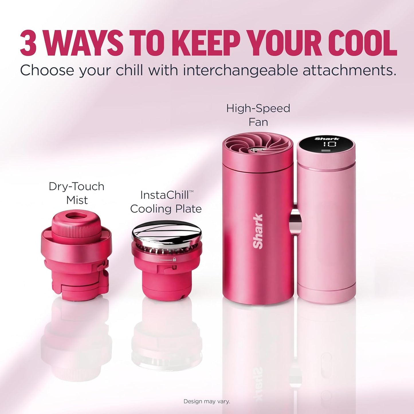 Shark ChillPill – The Only 3-in-1 Personal Cooling System with Fan