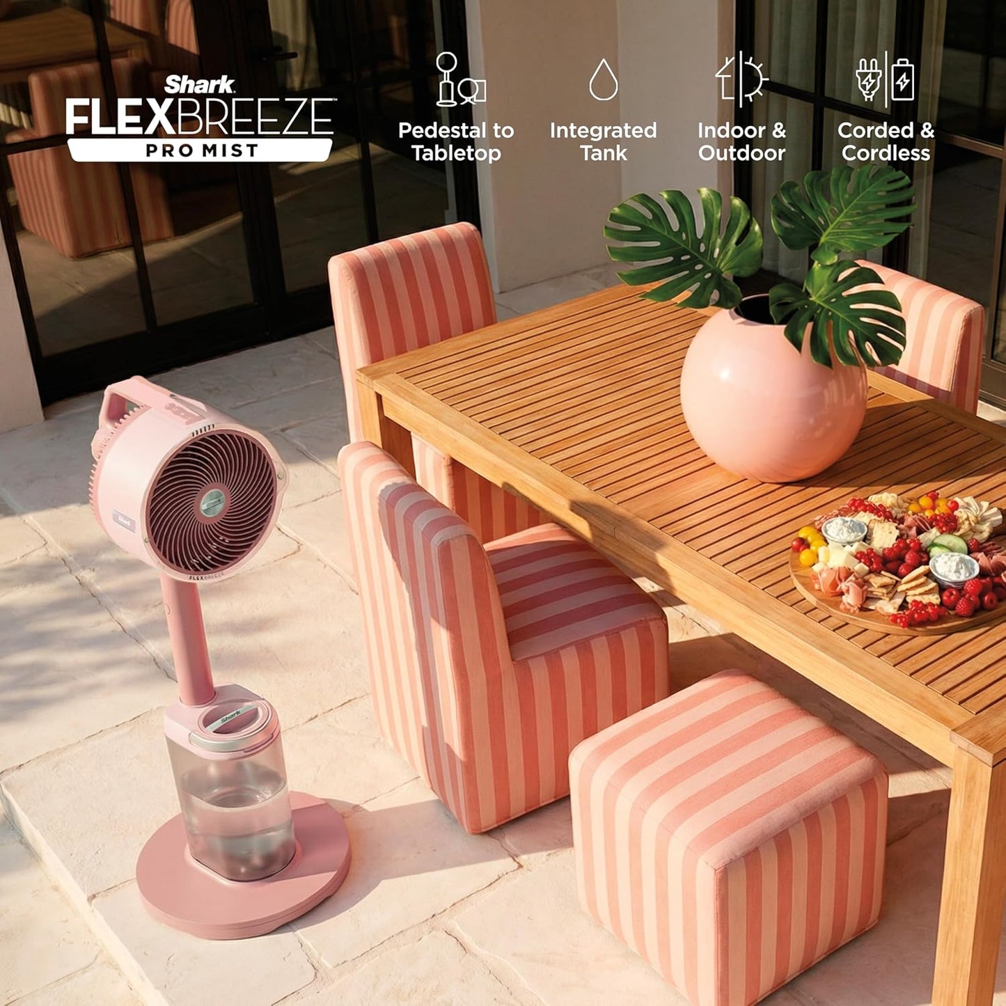 FlexBreeze Pro Mist Fan