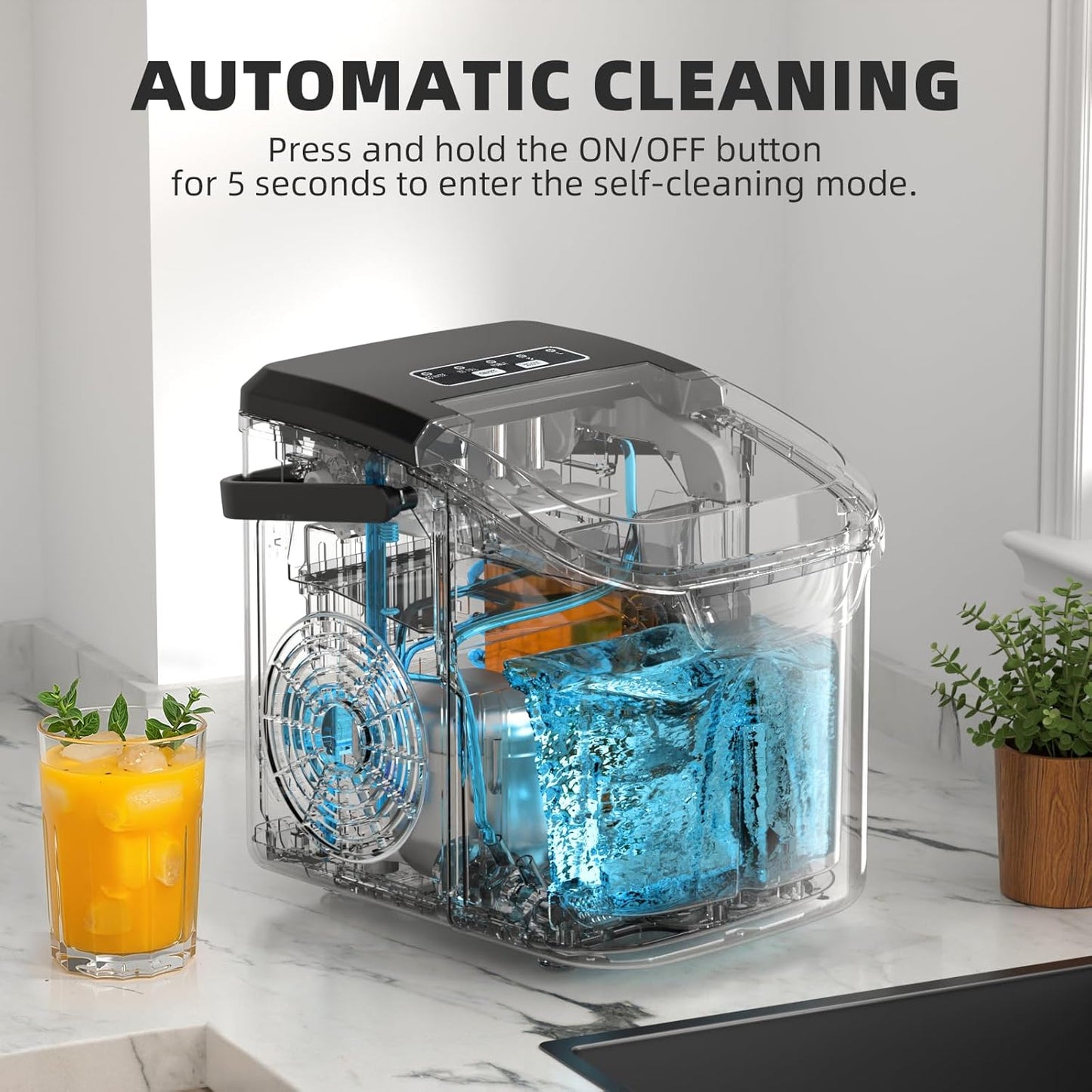 Countertop Ice Maker with Handle 58012RIM1