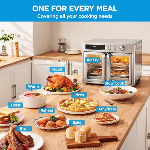 Air Fryer Toaster Oven Combo 26.4 QT 10-in-1