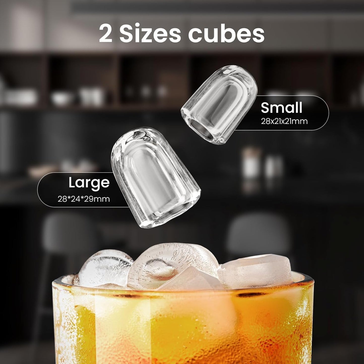 Kismile Countertop Nugget Ice Maker 58015RIM0