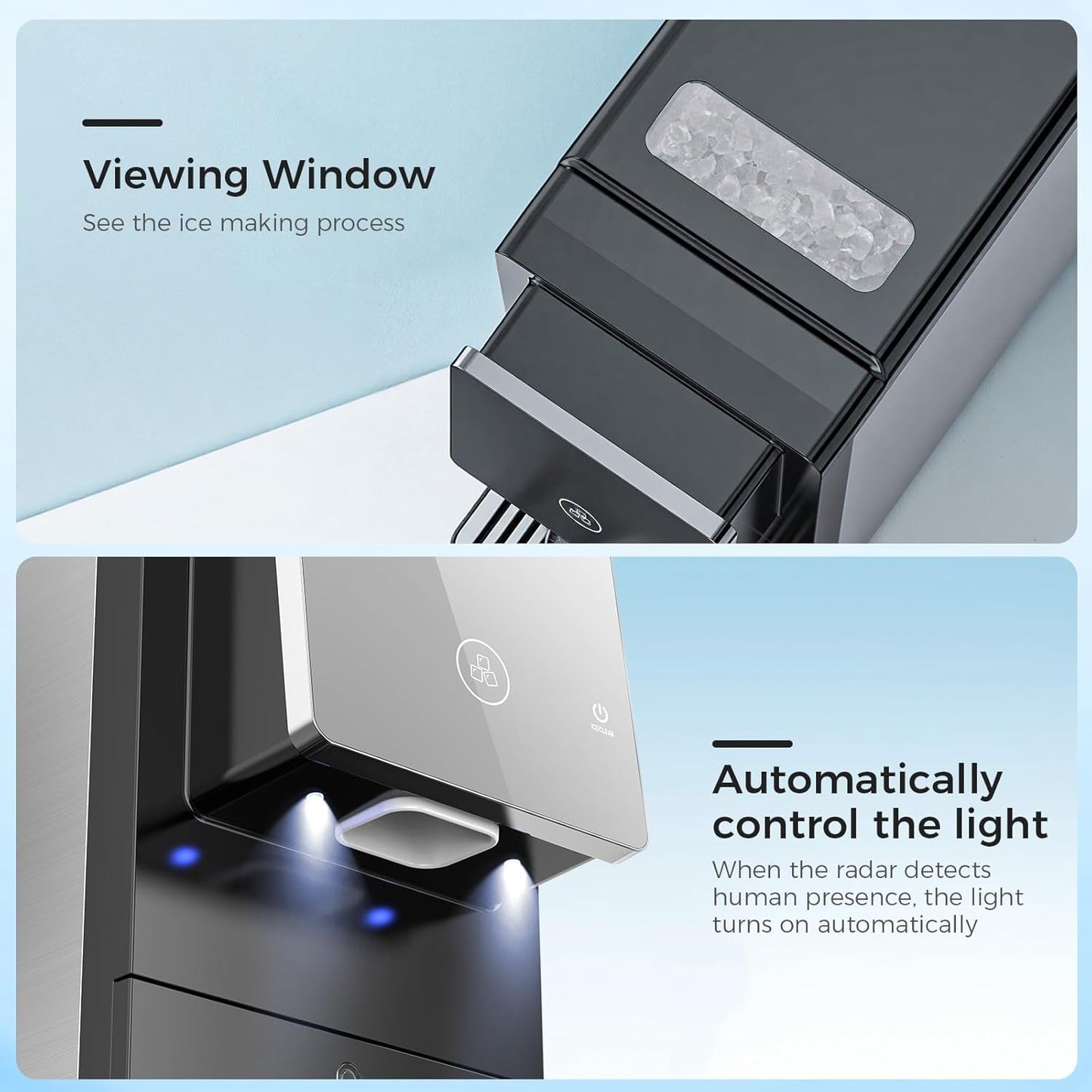 Kismile Countertop Nugget Ice Maker 58015RIM0