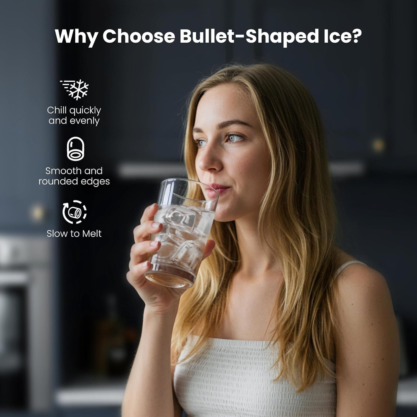 Kismile Ice Makers Countertop 58212RIM0