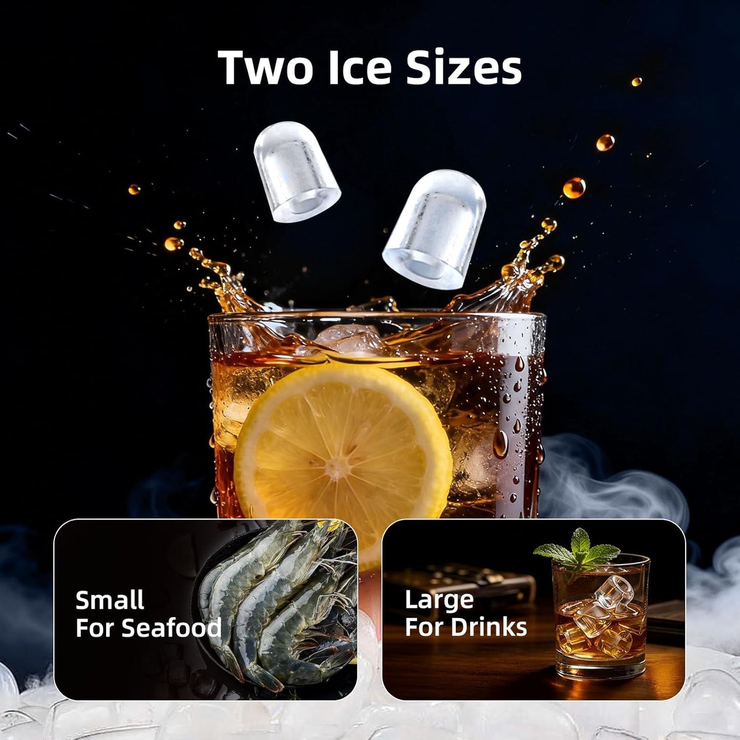 Kismile Ice Makers Countertop 58212RIM0
