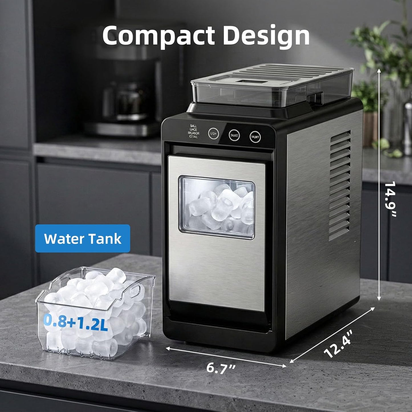 Kismile Ice Makers Countertop 58212RIM0