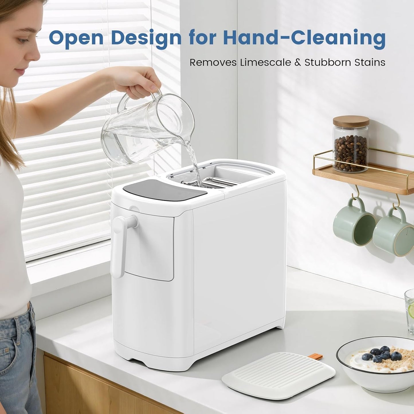 Kismile Portable Countertop Ice Maker 11015RIM0