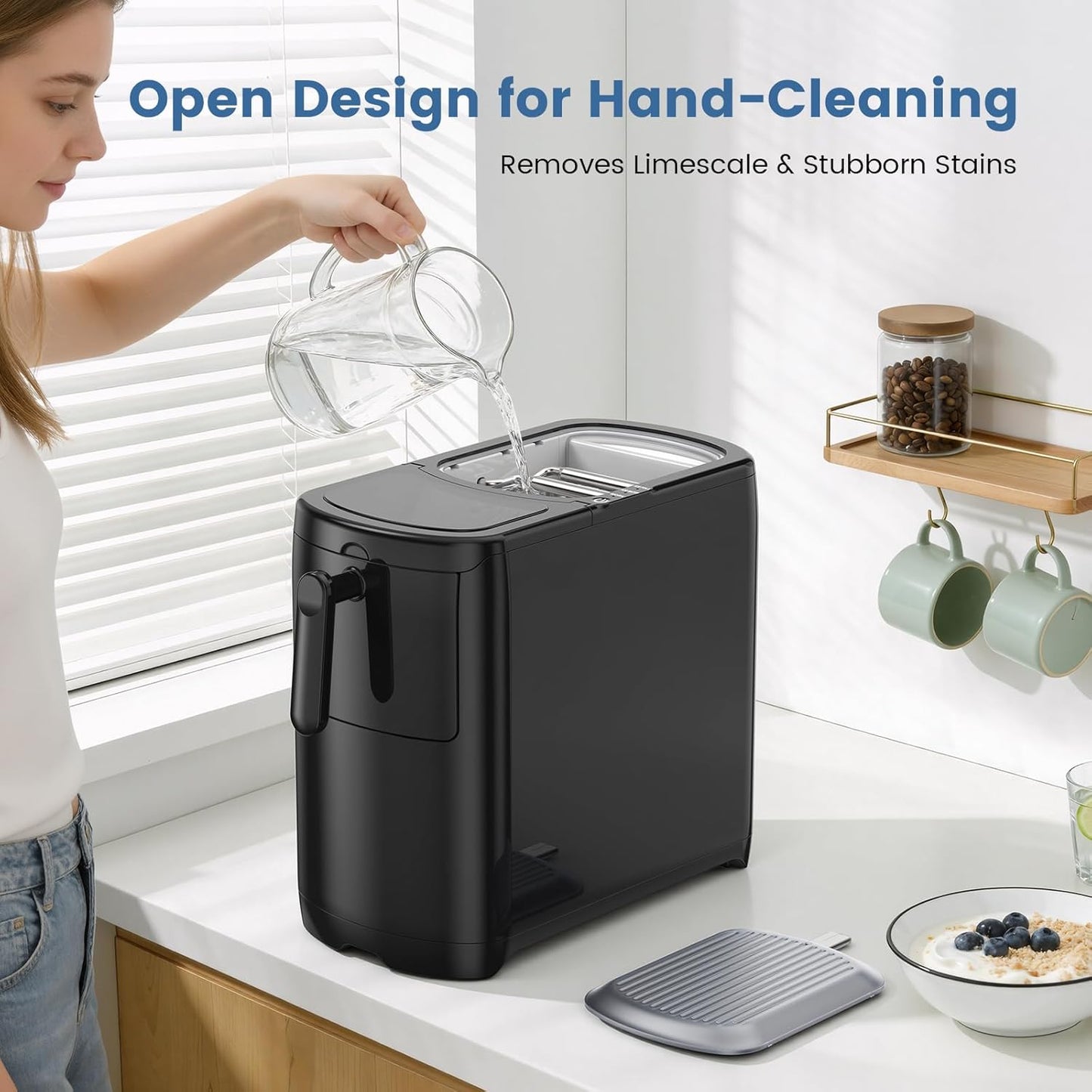 Kismile Portable Countertop Ice Maker 11015RIM0